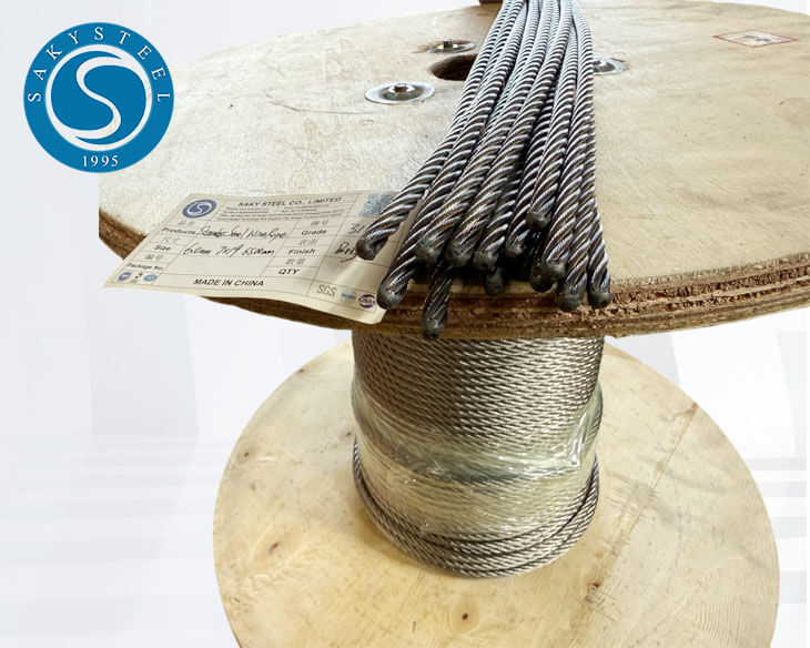 Stainless Steel Wire Rope Fused and Tapered Ends - Saky Steel