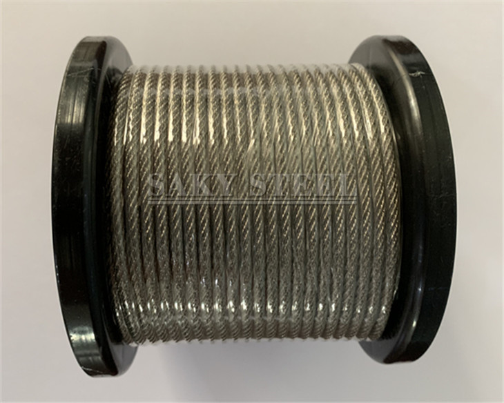 Stainless Steel Wire Rope na may Nylon Coating Applications