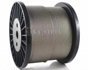 Câble métallique en acier inoxydable 316