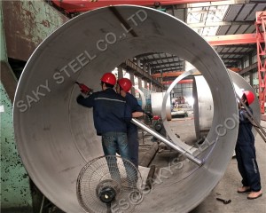ASTM A312 TP316 Stainless Steel Welded Pipe Large Diameter Industrial Tube