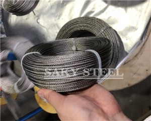 câble métallique en acier inoxydable