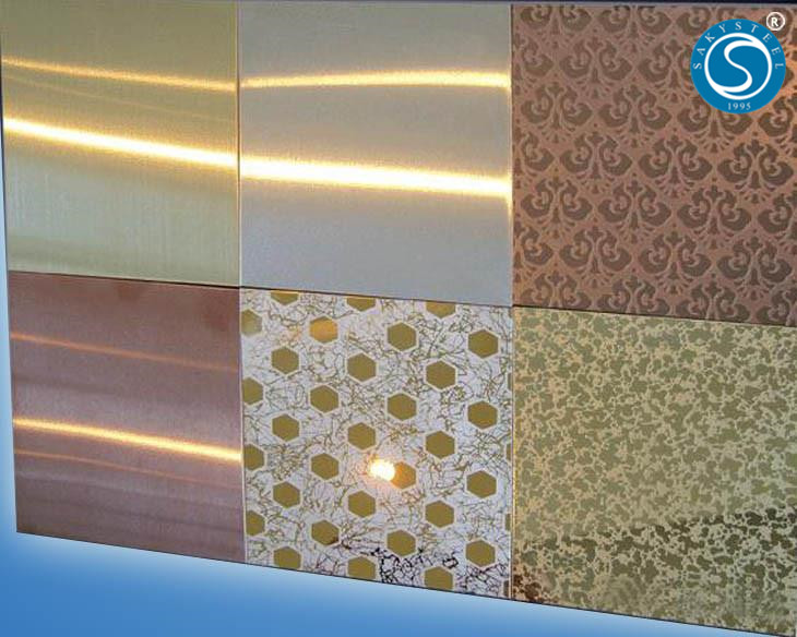 Factory Cheap Hot Steel Strip With Adhesive - Etched Stainless Steel Sheets – Saky Steel