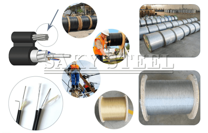 Galvanized Steel Strand for Optical Fiber Cable