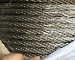 304 316 316L stainless steel wire rope 6×19 7×19 1×19