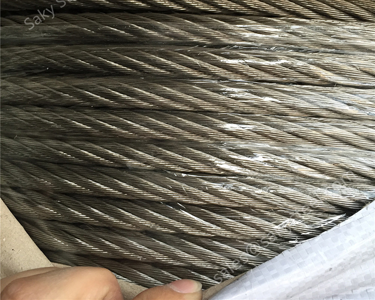 Factory Cheap Hot Agricultural Bird Netting - 304 316 stainless steel cable – Saky Steel