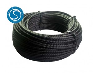 Black Oxide 1×19 Stainless Steel Cable