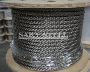 304 316 stainless steel cable