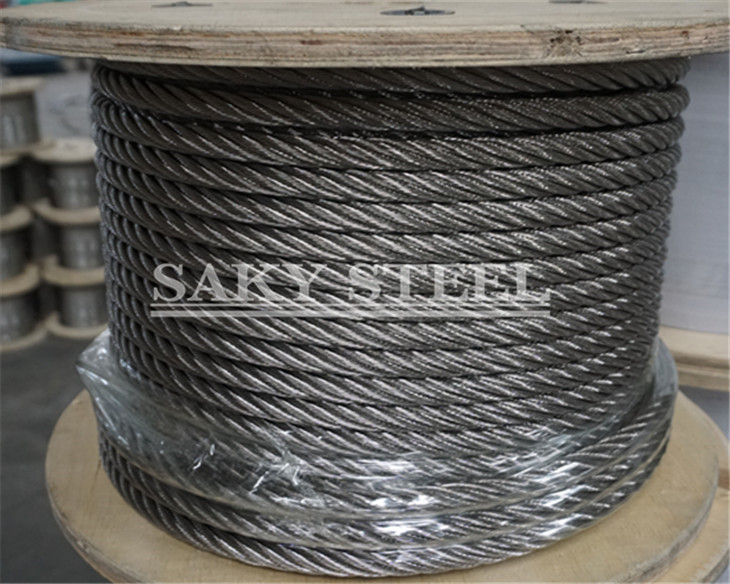 1x19 stainless steel wire rope
