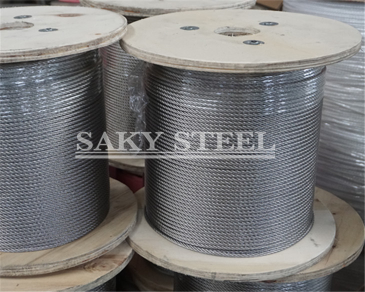 7x19 stainless steel cables