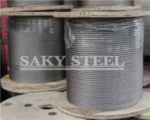 Ikke-magnetiske stålwirer i rustfrit stål