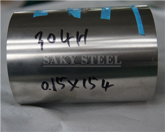 304H Ultra Thin Stainless Steel Strip Foil