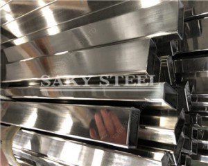 Tabung Pipa Persegi Panjang Stainless Steel Dekoratif