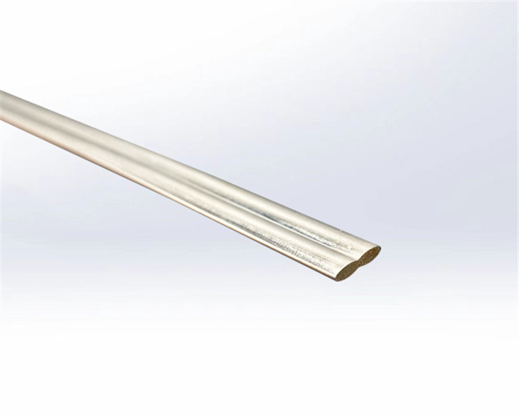 Double oval stainless steel profile wire