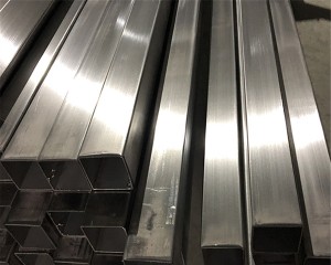 Square stainless steel welded pipes