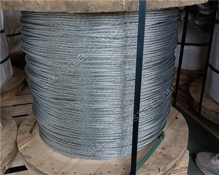 Galvanized Steel Strand Display