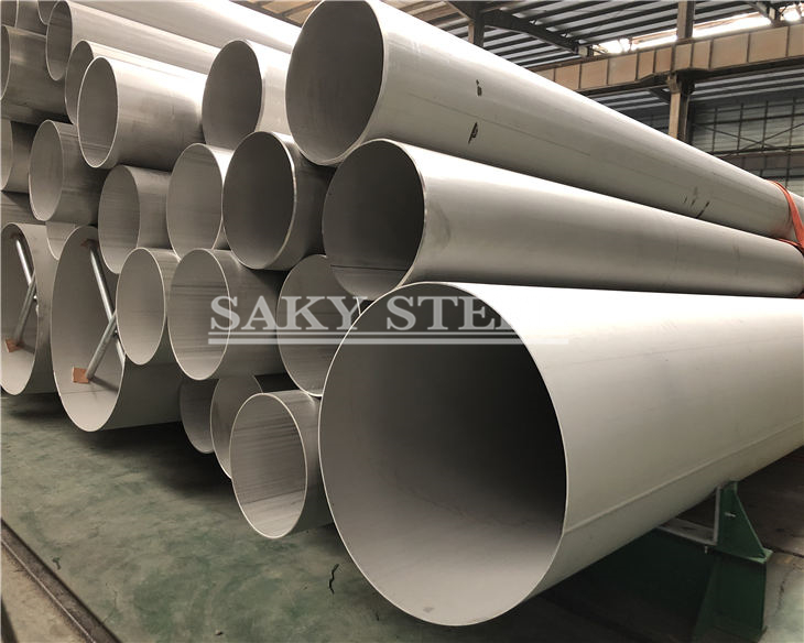 Large-diameter stainless steel pipe (3)