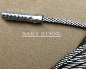 Stainless steel endless wire rope sling