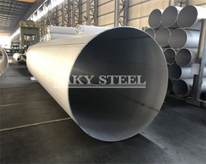large caliber stainless steel welded pipe