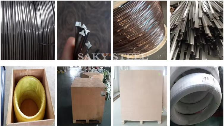 Stainless steel profile wire and shaped wire export packaging