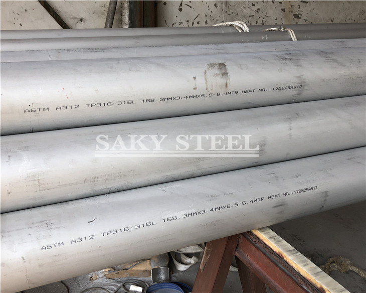 Schedule 40 316 Stainless Steel Pipe China Saky Steel