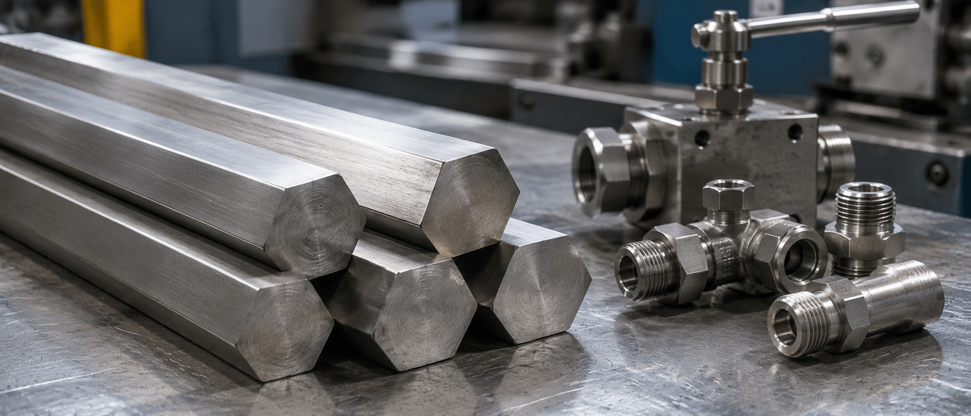 Stainless Steel Hex Bar for Hydraulic Fittings and Valve Components: Grades, Standards and Selection Guide