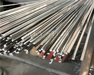 fyrkantig tråd i rostfritt stål