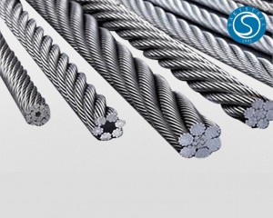 7 x 19 stainless steel cable 3/8