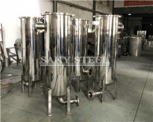 304 316 Stainless Steel Cartridge Filter Housing
